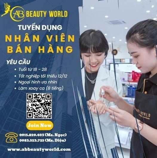 Nhân viên Bán hàng tại Cửa hàng (TUYỂN GẤP)