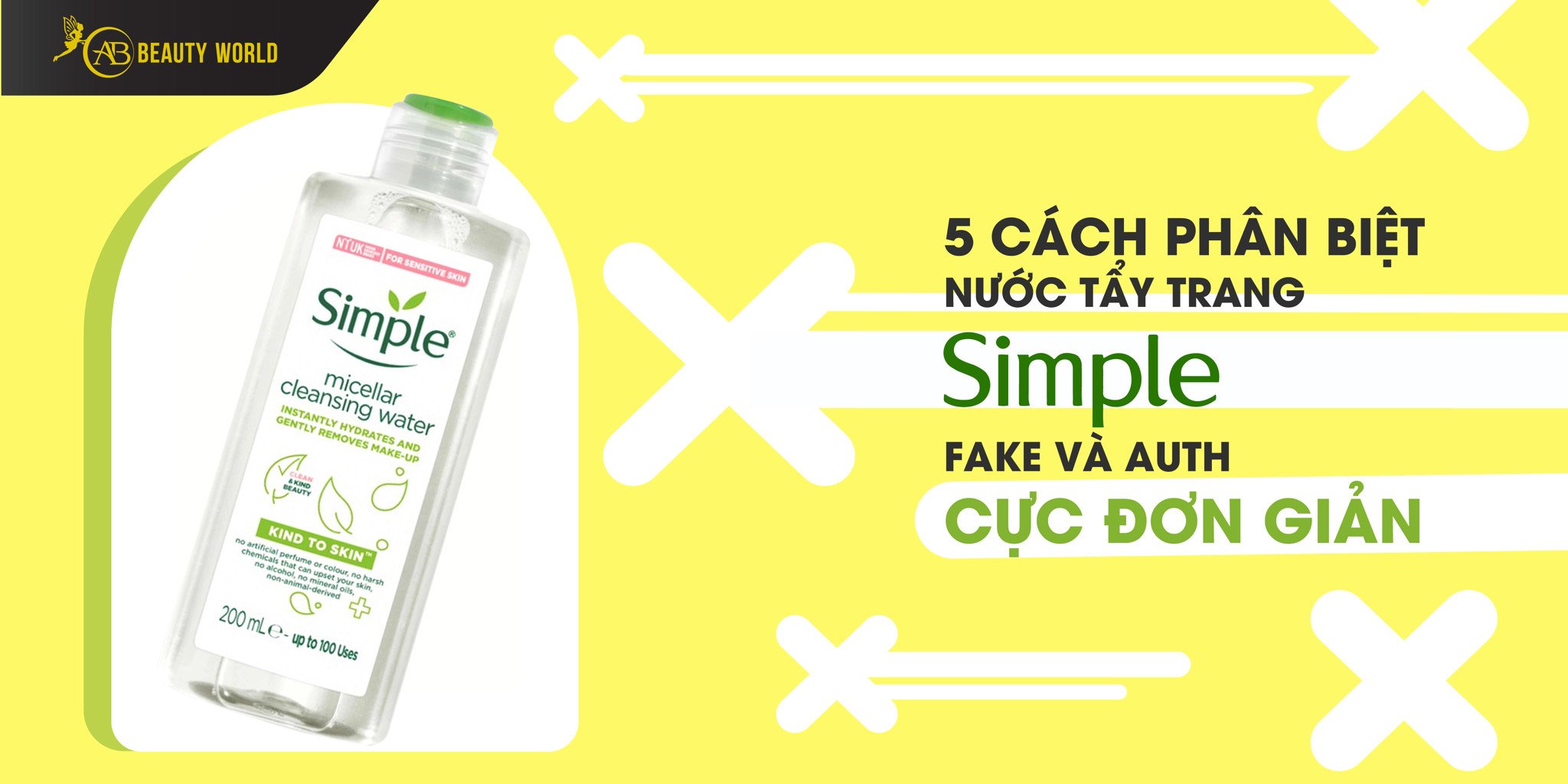 5 Cách Phân Biệt Nước Tẩy Trang Simple Fake Và Auth Cực Đơn Giản