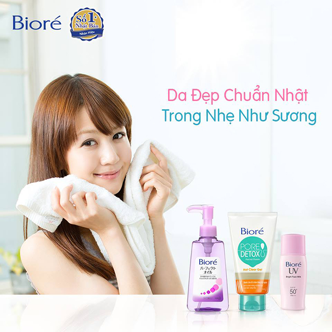 DÙNG SỮA RỬA MẶT BIORE CÓ BỊ ĂN NẮNG KHÔNG??