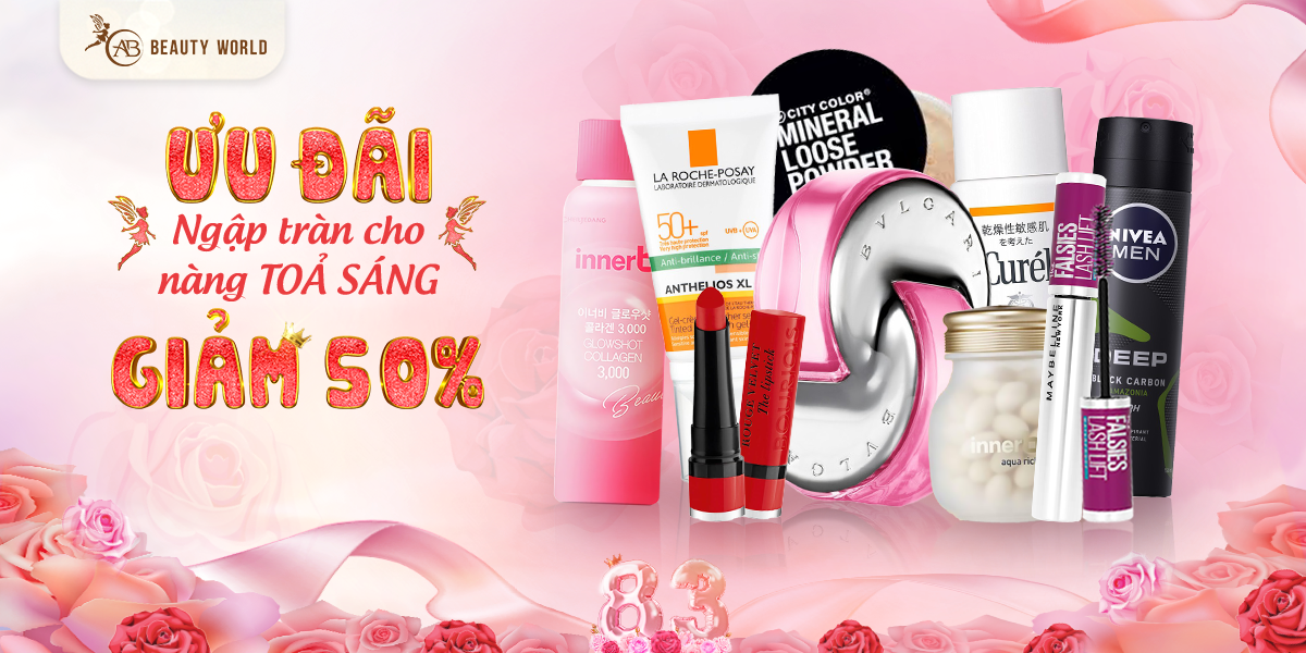 Chương Trình Khuyến Mãi Giảm Đến 50% Mừng 8 Tháng 3