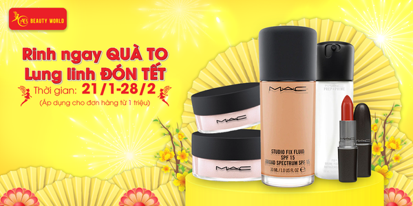 Rinh ngay QUÀ TẶNG trị giá 990K từ Estee Lauder, Clinique, MAC - Độc quyền chỉ có tại AB Beauty World