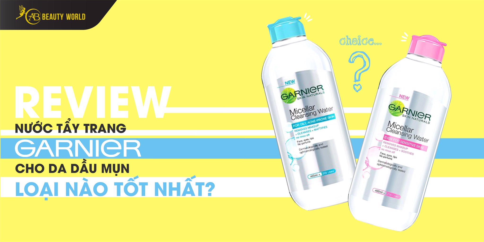 Review Nước Tẩy Trang Garnier Cho Da Dầu Mụn, Loại Nào Tốt Nhất?