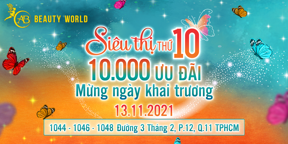 SIÊU THỊ THỨ 10 - 10.000 ƯU ĐÃI MỪNG NGÀY KHAI TRƯƠNG