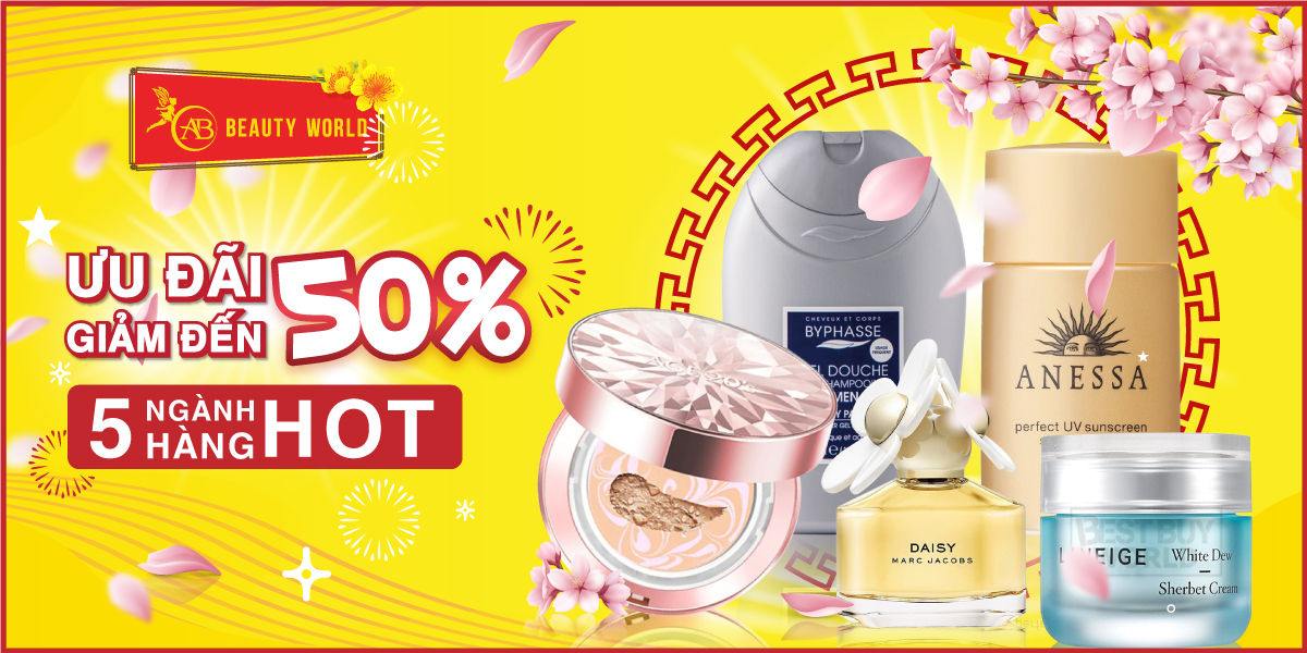 Đến ABBW săn ngay ƯU ĐÃI 50% đối với 5 ngành hàng HOT nhất