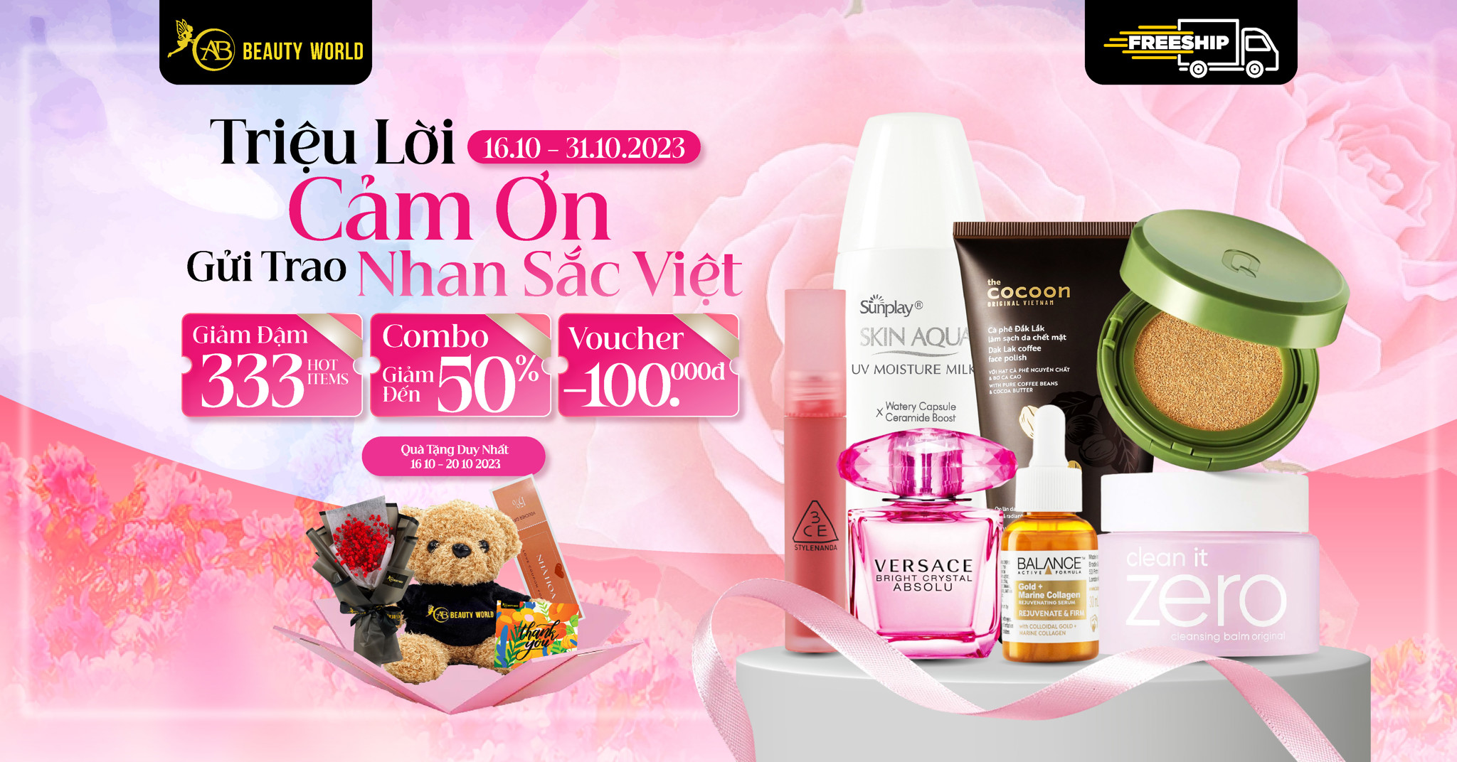 TRIỆU LỜI CẢM ƠN - GỬI TRAO NHAN SẮC VIỆT