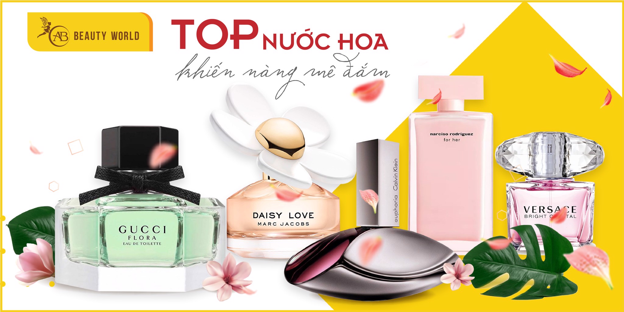 5 Mùi hương được Nữ giới ưa chuộng nhất hiện nay