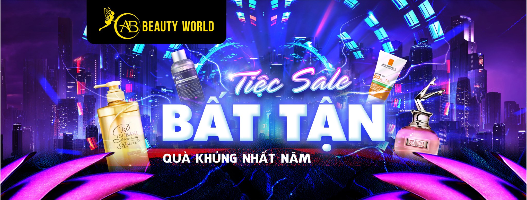 TIỆC SALE BẤT TẬN - QUÀ KHỦNG NHẤT NĂM