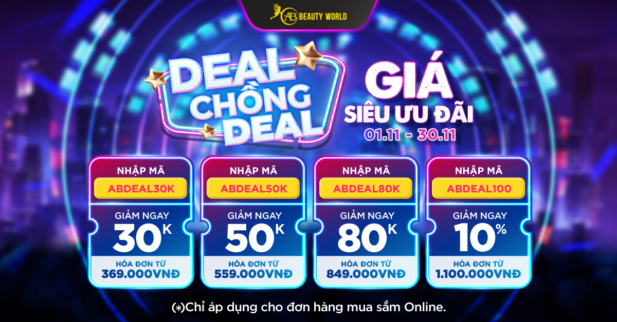DEAL CHỒNG DEAL - GIÁ SIÊU ƯU ĐÃI