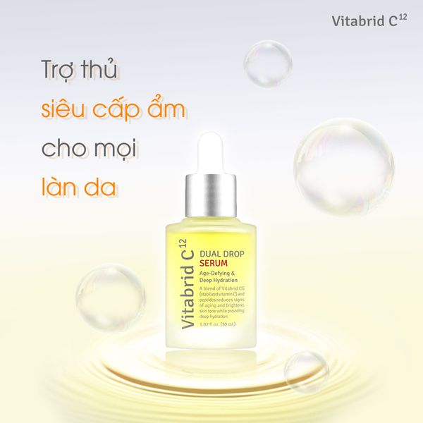 List of 10+ vitabrid c12 vitamin c dual drop serum 3 Serum Peptide Cấp Ẩm Chuyên Sâu Vitabrid C12 Dual Drop Serum