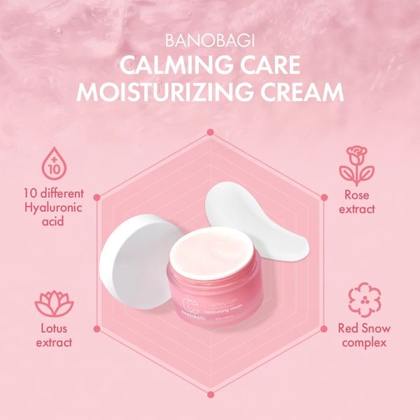 Kem Dưỡng Ẩm Banobagi Calming Care Moisturizing Cream 50ml