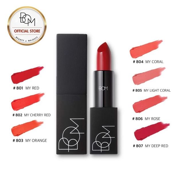 SON LÌ BOM MY LIPSTICK #805 -MY LIGHT CORAL - ĐỎ SAN HÔ – AB BEAUTY WORLD