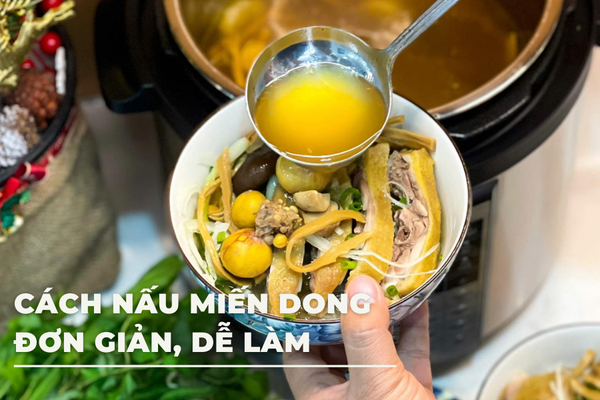 Các món từ miến dong ngon, đơn giản, dễ nấu