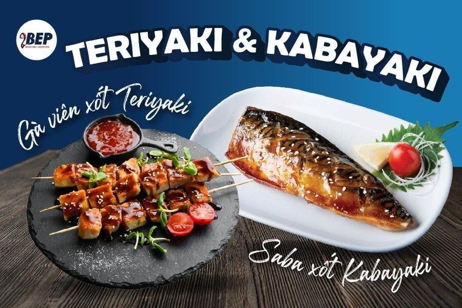 Sự khác biệt giữa 2 loại xốt Kabayaki và Teriyaki