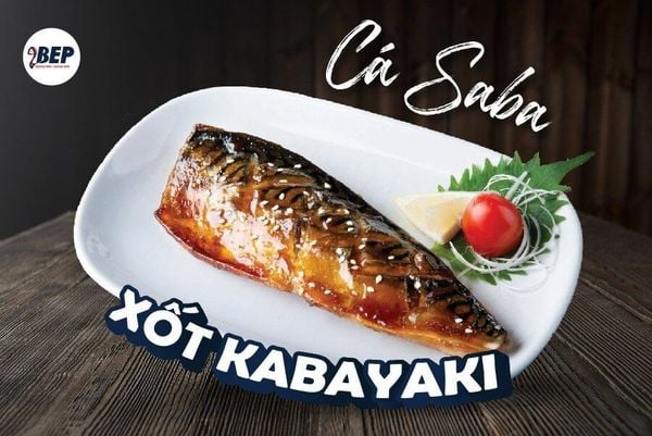 cá saba sốt kabayaki