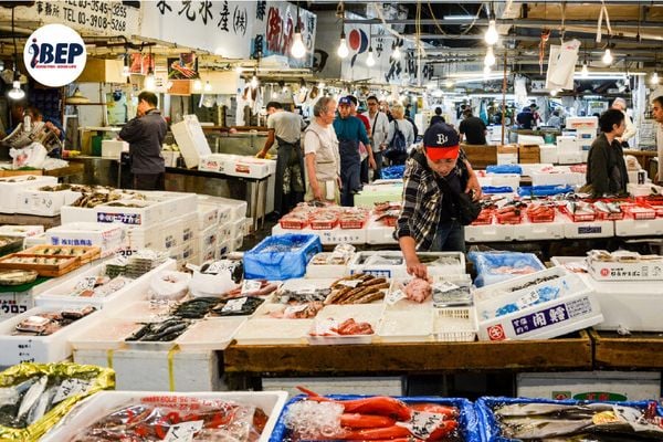Chợ cá ở Nhật