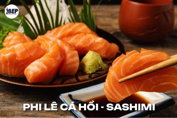 Sashimi cá hồi