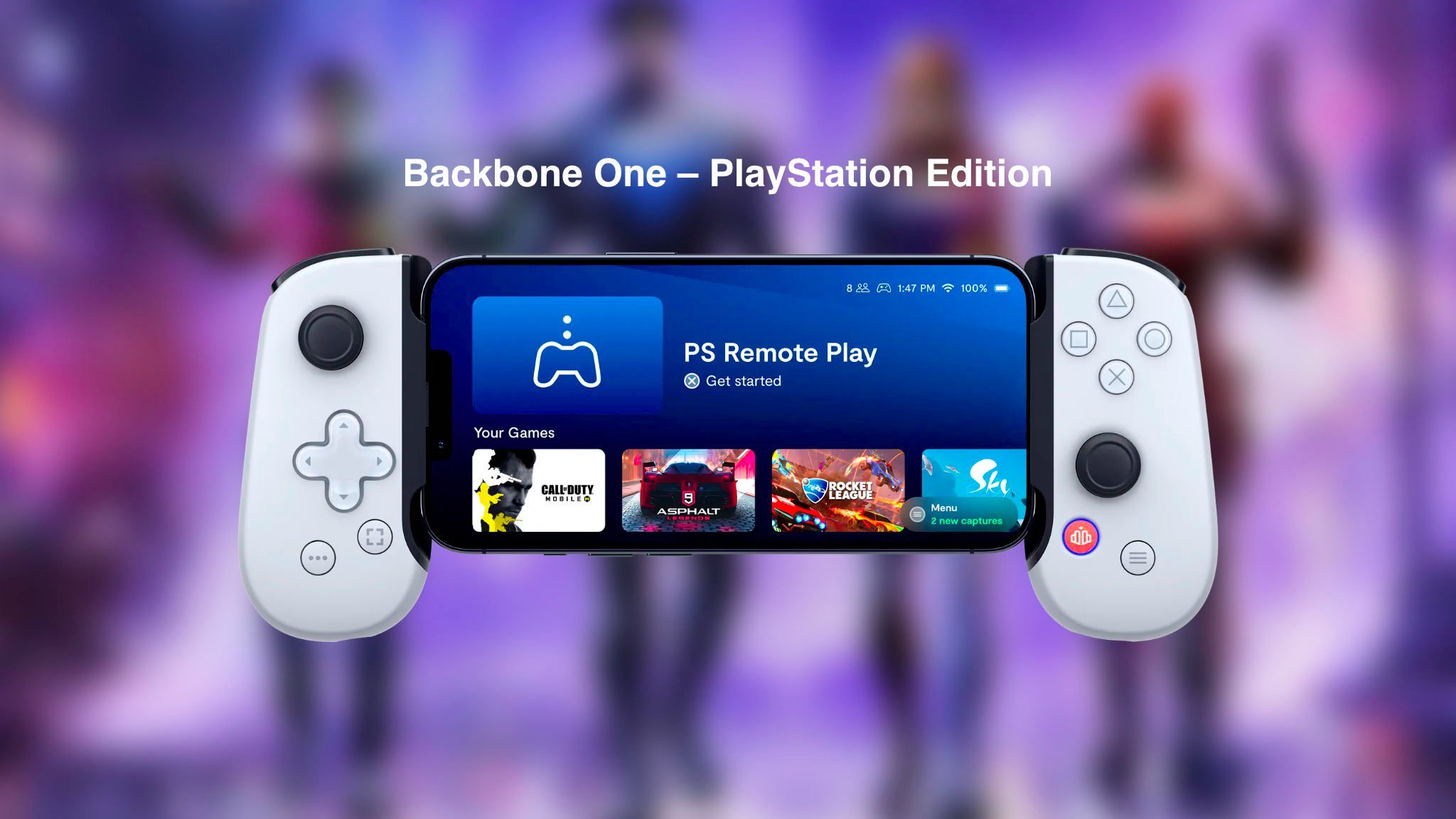 Backbone One Playstation Edition - Tay Cầm Chơi Game Dành Cho iPhone
