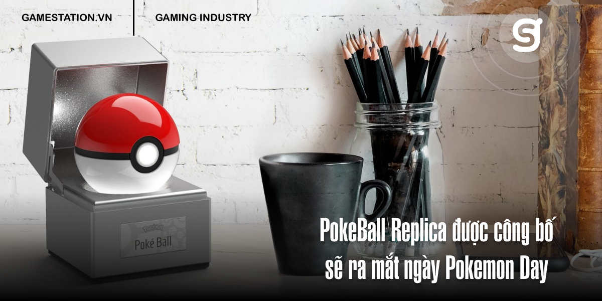 PokeBall Replica được công bố sẽ ra mắt ngày Pokemon Day