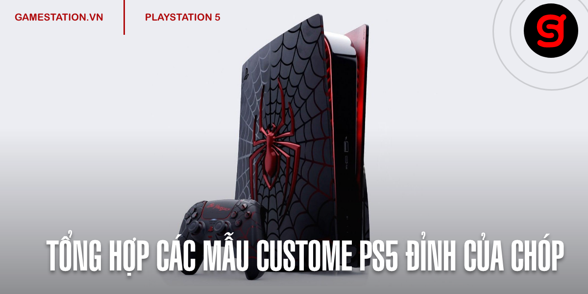Tổng hợp các mẫu custome PS5 đỉnh
