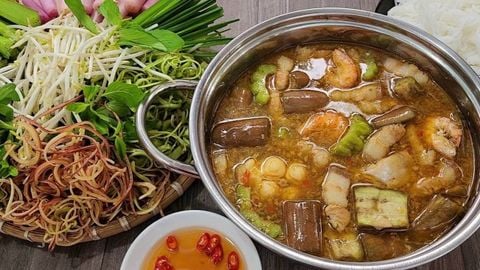 Công thức nấu lẫu mắm miền Tây (Nguồn Chef Võ Quốc)