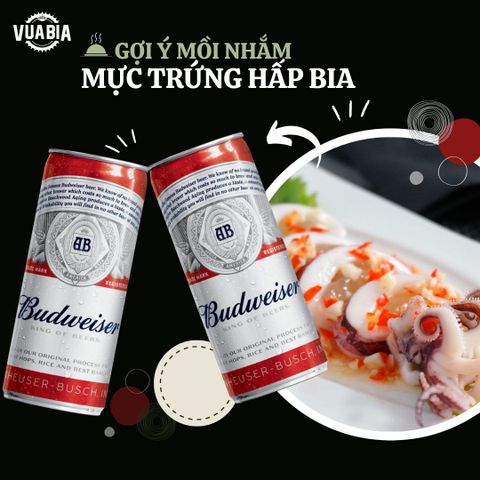 Cách Làm Mực Trứng Hấp Bia Ngon Nhất