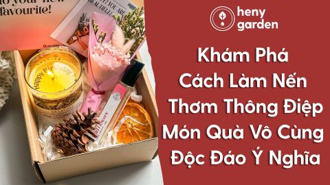 Khám Phá Cách Làm Nến Thơm Thông Điệp: Món Quà Vô Cùng Độc Đáo Ý Nghĩa