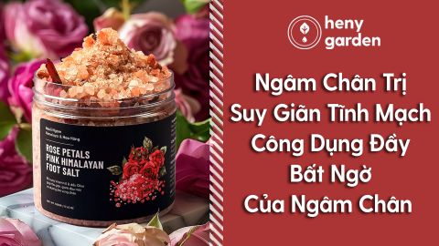 Ngâm Chân Trị Suy Giãn Tĩnh Mạch, Công Dụng Đầy Bất Ngờ Của Ngâm Chân