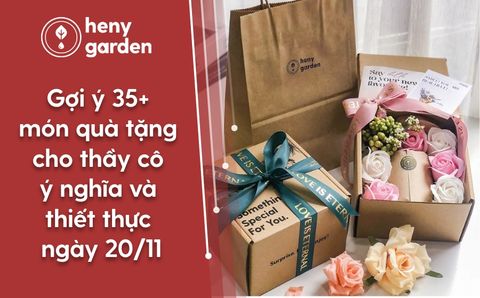 Top 35+ Món Quà Tặng Thầy Cô 20/11 Ý Nghĩa Nhất - Heny Garden