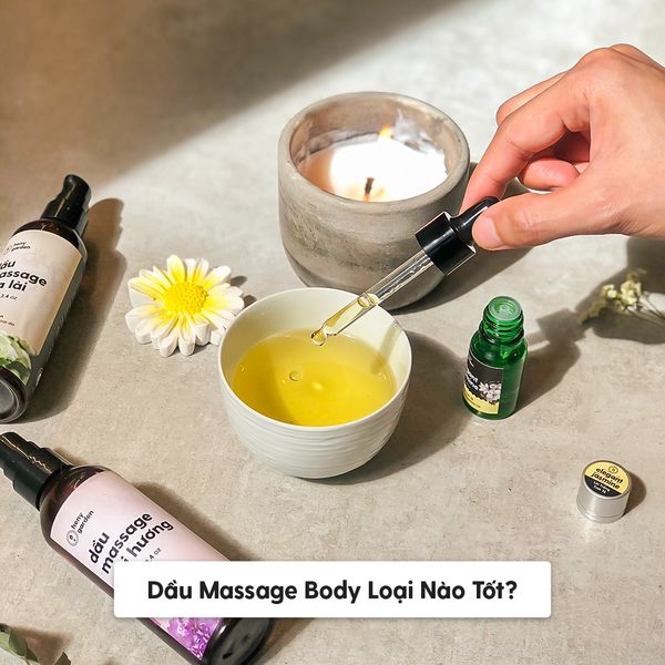 dầu massage body