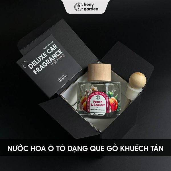 cách sử dụng nước hoa xe hơi dạng gỗ khuếch tán