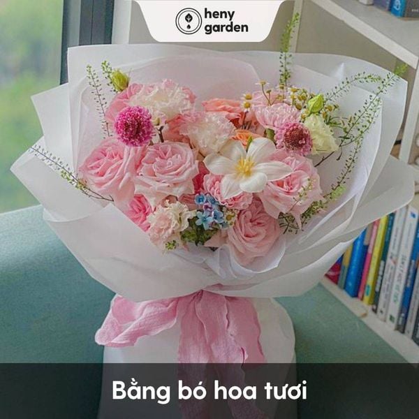 Chúc sếp 20/10 cùng bó hoa tươi thắm