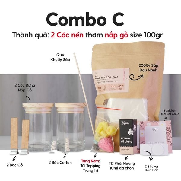 combo C làm nến