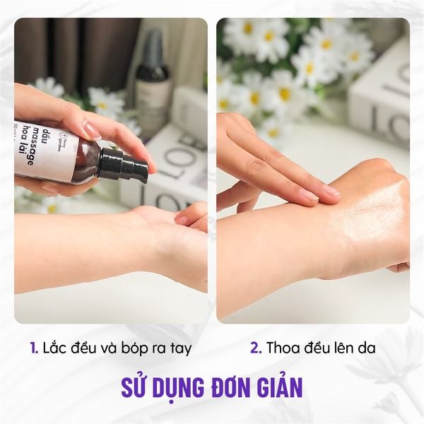 dầu massage body