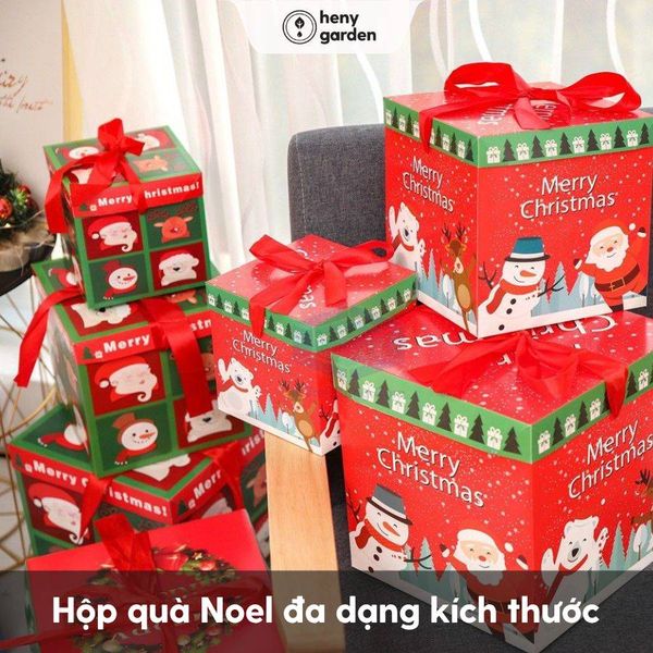 Hộp Quà Noel Độc Đáo: Ý Tưởng Siêu Đáng Yêu Cho Mùa Lễ Hội