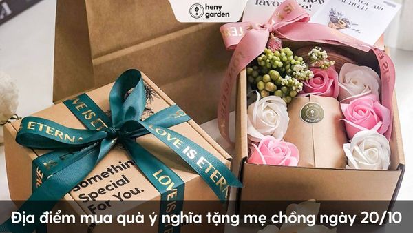 Địa điểm mua quà ý nghĩa tặng mẹ chồng ngày 20/10