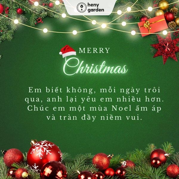 Lời chúc mừng giáng sinh đến khách hàng - Gửi gắm yêu thương và tri ân