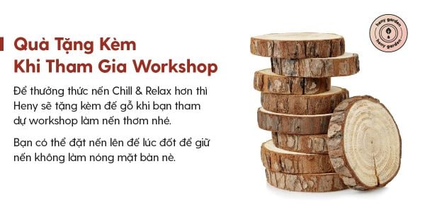 workshop làm nến thơm