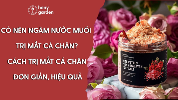 Ngâm Nước Muối Trị Mắt Cá Chân: Phương Pháp Hiệu Quả Tại Nhà