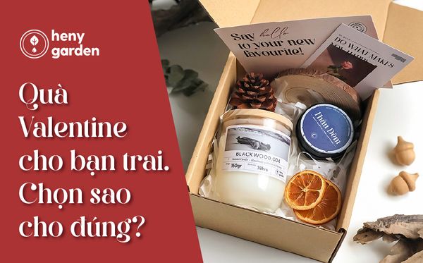 Trang trí hộp quà tặng Valentine, tặng là yêu ngay