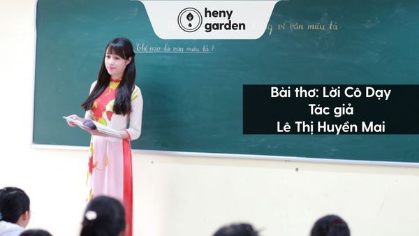 thơ về cô giáo