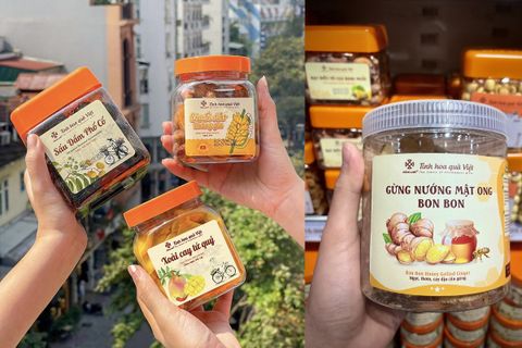 Các loại trái cây sấy Hồng Lam độc lạ trong mùa Tết 2025