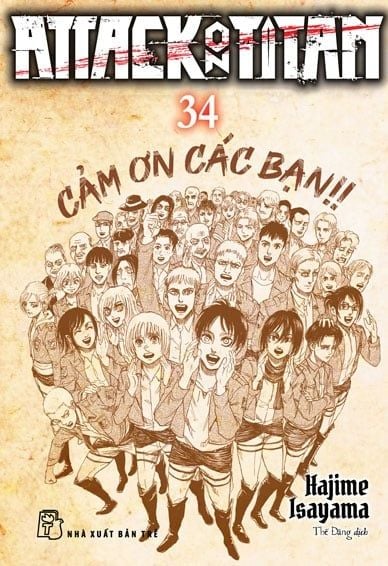 Attack on Titan - Tập 34 (Bản đặc biệt)