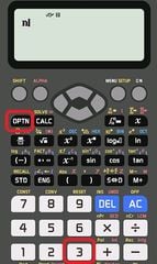 cách viết chữ n trên máy tính Casio
