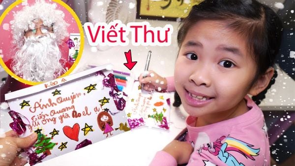 cach viet thu cho ong gia noel