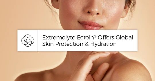 Extremolyte Ectoin® mang đến khả năng dưỡng ẩm & bảo vệ da toàn cầu