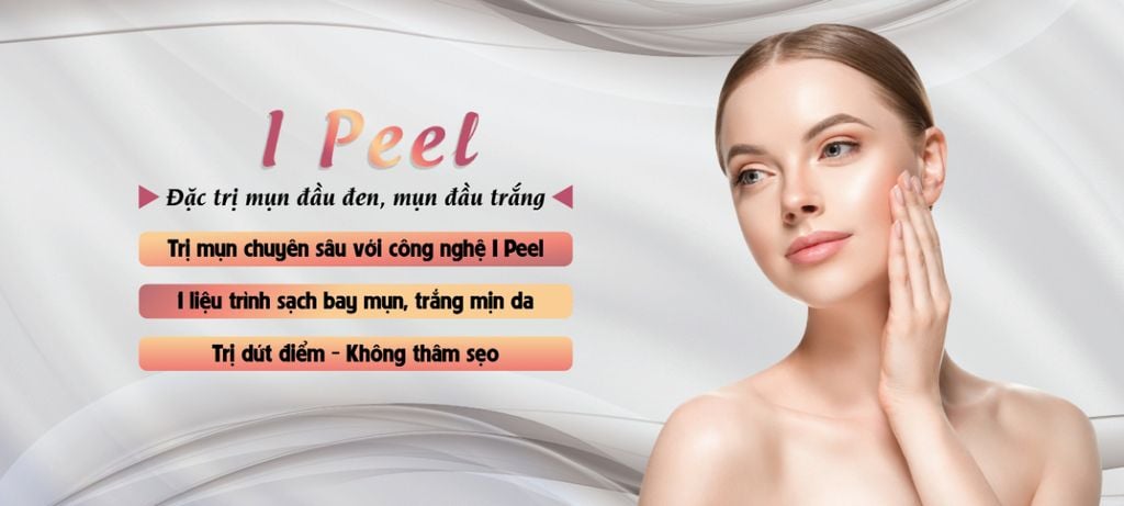 Điều trị mụn ẩn, mụn đầu đen, đầu trắng iPeel