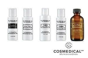 Tổng hợp các loại Peel da của dược mỹ phẩm COSMEDICAL USA và ứng dụng