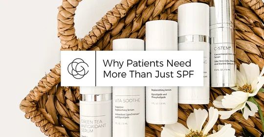 Tại sao bệnh nhân cần nhiều hơn chỉ SPF