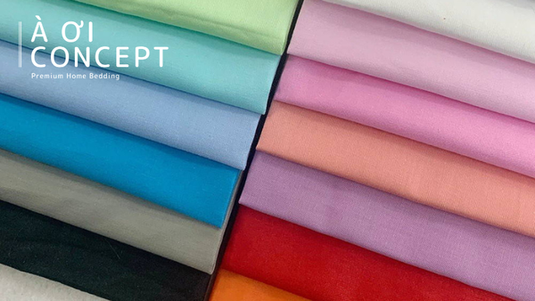Nên chọn chăn ga gối chất liệu gì? Cotton, Tencel, Lụa hay vải thân thiện môi trường