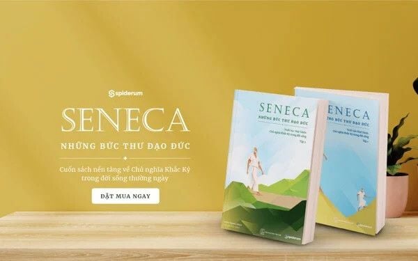 Combo Sách Seneca: Những Bức Thư Đạo Đức Tập 1 + Tập 2